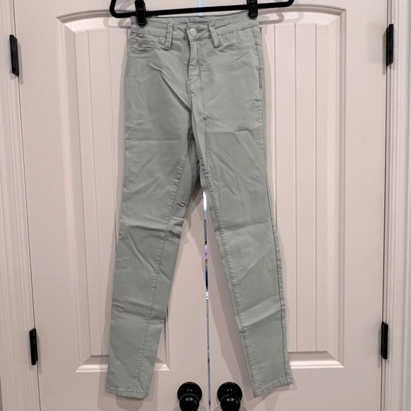 YMI Hyper-Stretch Jeggings • Sage - Picture 1 of 2